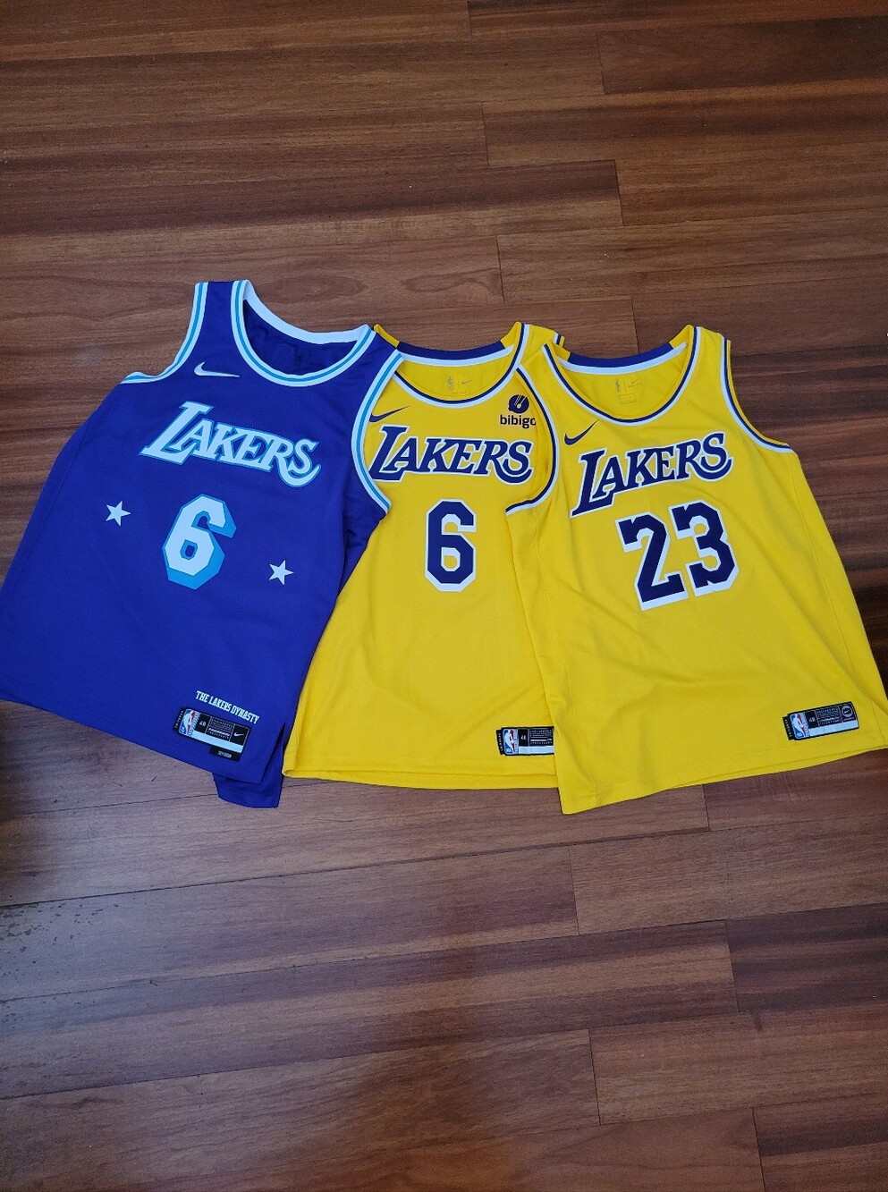Mens Lakers Lebron Basketball Jersey 3 Pack